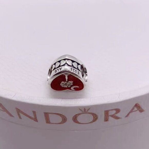 Pandora Charleston SC Exclusive Dangle Charm outh Carolina Flag Pendant S925 - Picture 3 of 3
